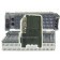 Teradyne AV952-00163 / HSD363870 - VHDM-HSD 8-Row  25 Column Daughtercard Connector