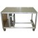 Heavy Duty Aluminium Table, Open Extruded Frame with 1/2&quot