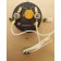 Larcan Front Panel: 40D1200G REV Prefix  AC Volt Meter/ Elapsed Time Indicator meter / DC Volt Meter